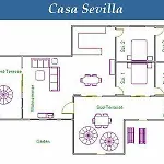 Апартаменты Casa Sevilla Sanjuan, Playa San Juan Гиа-де-Исора